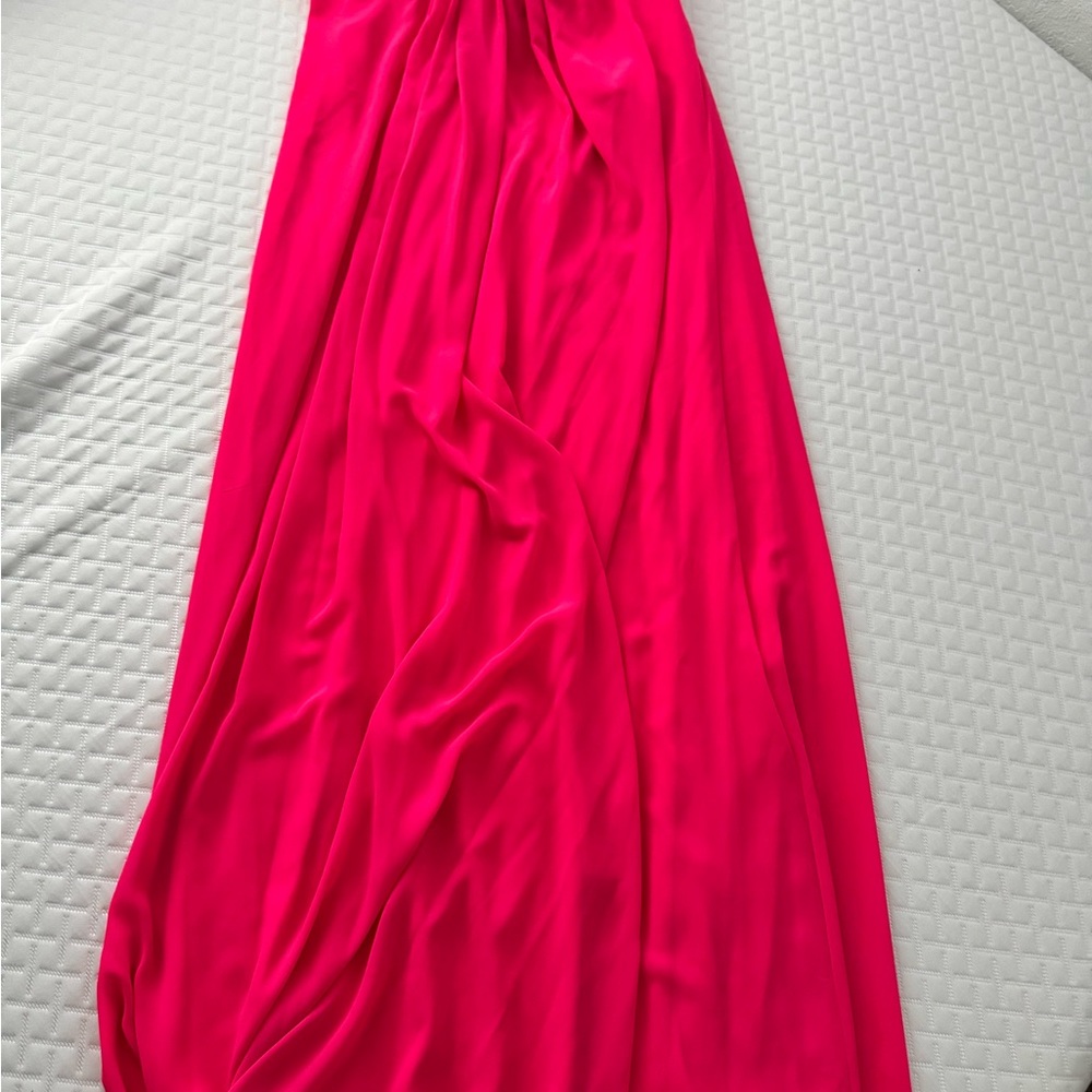 Nicole Miller Fuchsia Maxi Dress